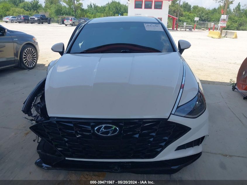 2021 Hyundai Sonata Sel VIN: KMHL64JA0MA152687 Lot: 39471567