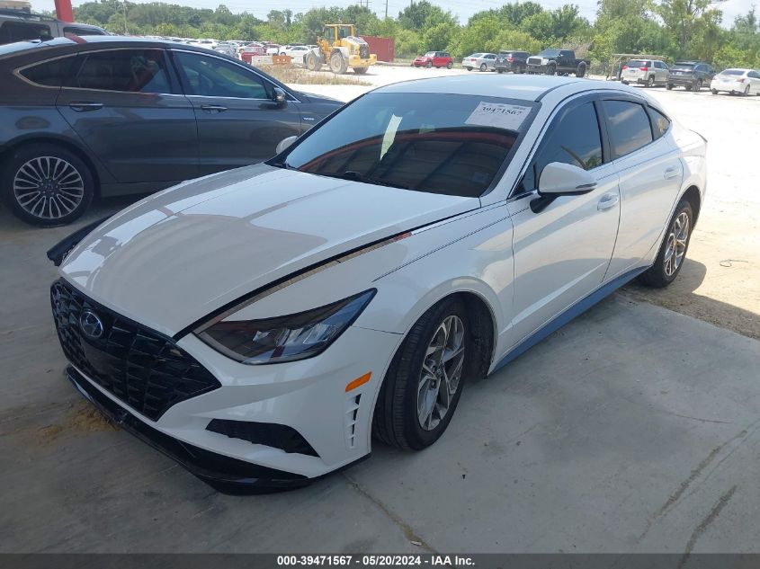 2021 Hyundai Sonata Sel VIN: KMHL64JA0MA152687 Lot: 39471567