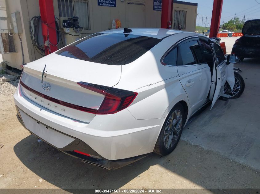 2021 Hyundai Sonata Sel VIN: KMHL64JA0MA152687 Lot: 39471567