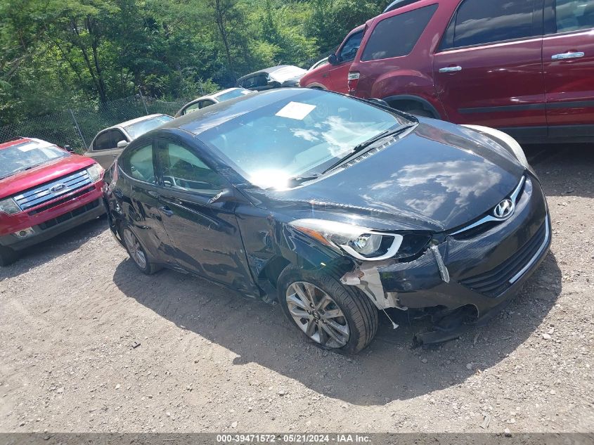 2014 Hyundai Elantra Se VIN: 5NPDH4AE5EH542359 Lot: 39471572