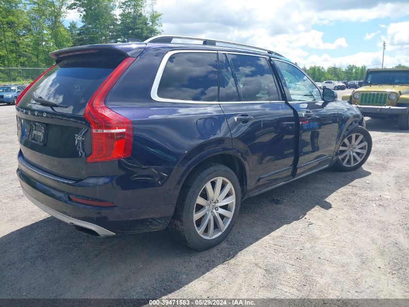 2016 Volvo Xc90 T6 Momentum VIN: YV4A22PK6G1077684 Lot: 39471583