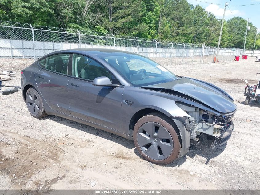 2023 Tesla Model 3 Rear-Wheel Drive VIN: 5YJ3E1EA0PF397811 Lot: 39471585