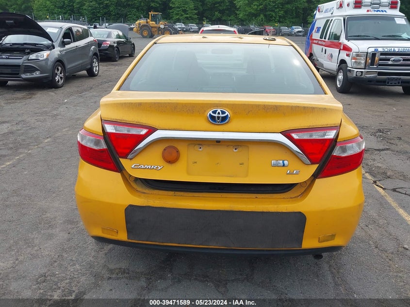 2015 Toyota Camry Hybrid Le VIN: 4T1BD1FK4FU144658 Lot: 39471589