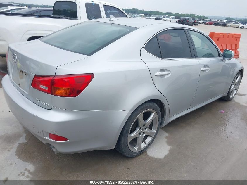 2007 Lexus Is 250 VIN: JTHBK262972041599 Lot: 39471592