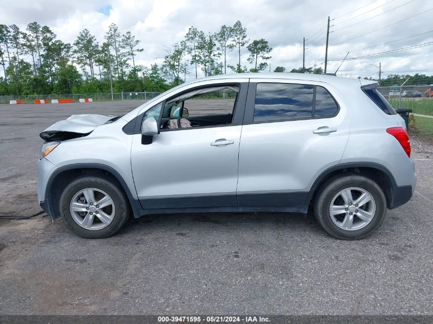2020 Chevrolet Trax Fwd Ls VIN: 3GNCJKSB6LL318367 Lot: 39471595