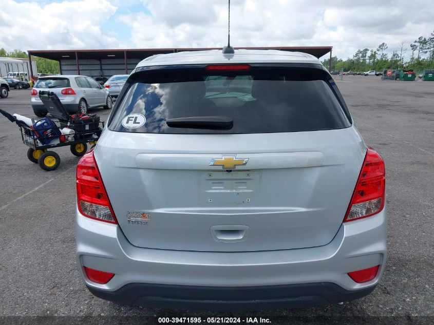 2020 Chevrolet Trax Fwd Ls VIN: 3GNCJKSB6LL318367 Lot: 39471595