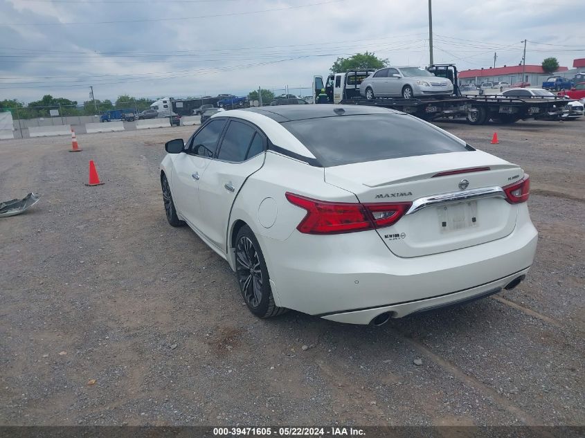 2017 Nissan Maxima 3.5 Platinum VIN: 1N4AA6AP5HC393185 Lot: 39471605