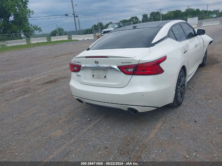 2017 Nissan Maxima 3.5 Platinum VIN: 1N4AA6AP5HC393185 Lot: 39471605