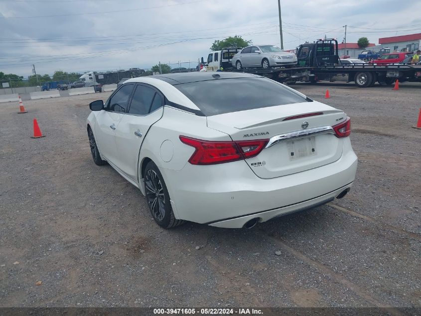 2017 Nissan Maxima 3.5 Platinum VIN: 1N4AA6AP5HC393185 Lot: 39471605