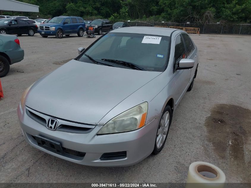 2007 Honda Accord 3.0 Se VIN: 1HGCM66467A024081 Lot: 39471613