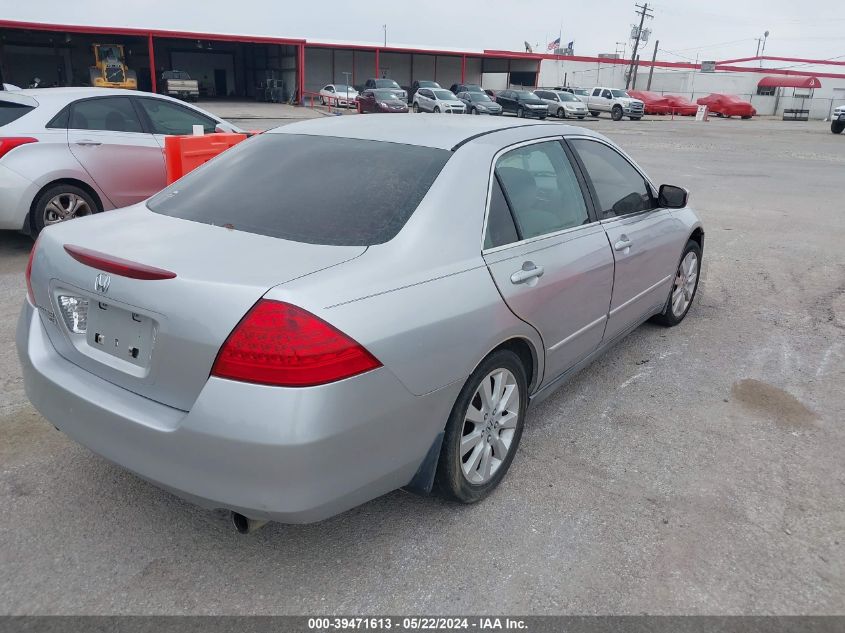 2007 Honda Accord 3.0 Se VIN: 1HGCM66467A024081 Lot: 39471613