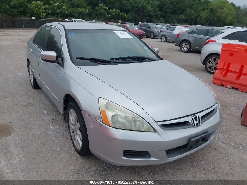 2007 Honda Accord 3.0 Se VIN: 1HGCM66467A024081 Lot: 39471613