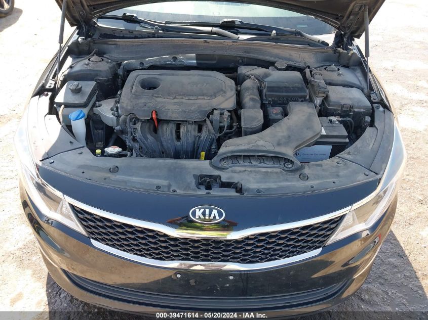 2016 Kia Optima Lx VIN: 5XXGT4L37GG091652 Lot: 39471614