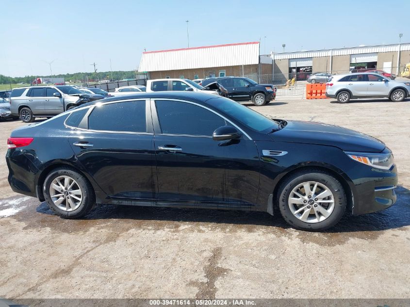 2016 Kia Optima Lx VIN: 5XXGT4L37GG091652 Lot: 39471614