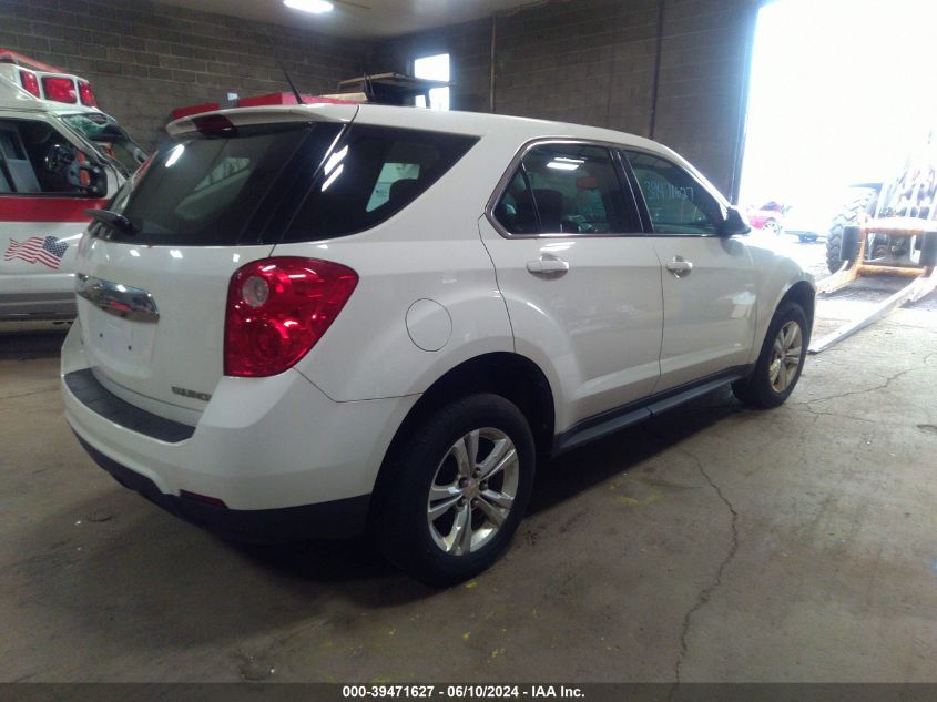 2012 Chevrolet Equinox Ls VIN: 2GNFLCEK5C6161105 Lot: 39471627