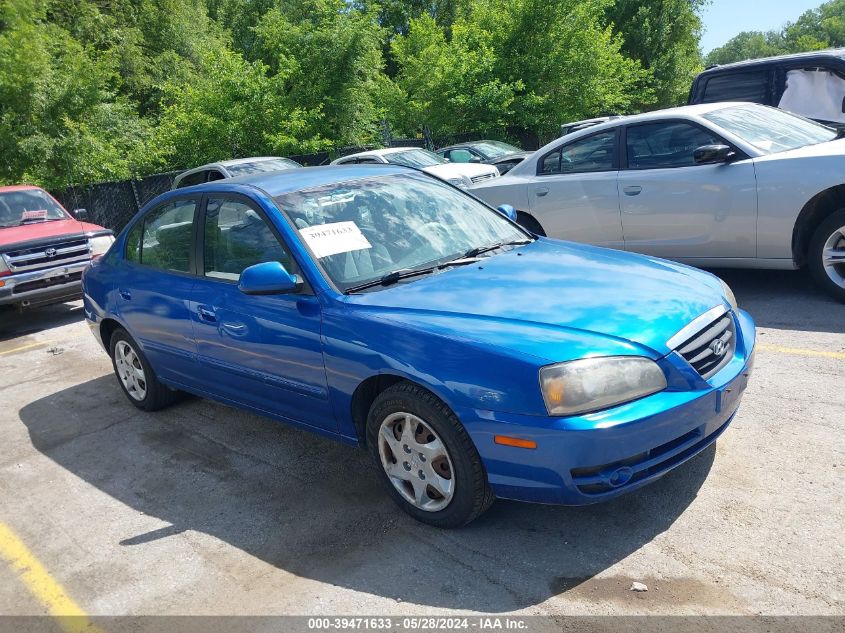 2004 Hyundai Elantra Gls/Gt VIN: KMHDN46D34U916783 Lot: 39471633