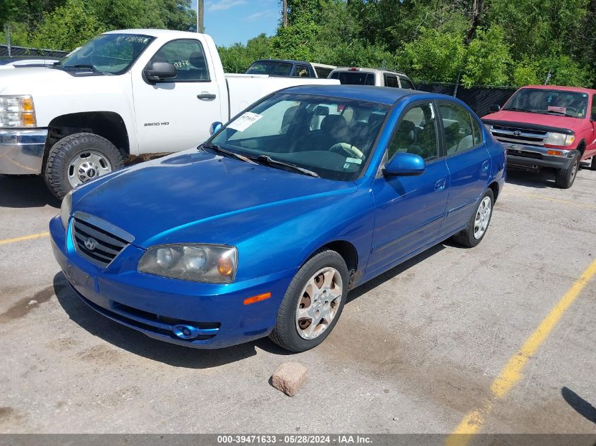 2004 Hyundai Elantra Gls/Gt VIN: KMHDN46D34U916783 Lot: 39471633