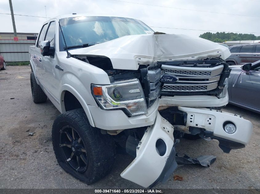 2014 FORD F-150 PLATINUM - 1FTFW1ET1EFB16524