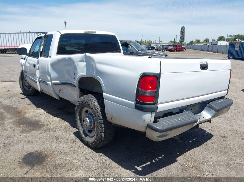 1999 Dodge Ram 2500 St VIN: 1B7KC2360XJ628933 Lot: 39471642