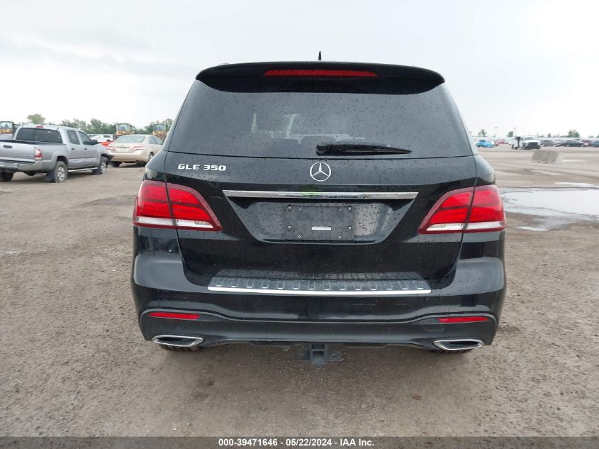 2018 Mercedes-Benz Gle 350 VIN: 4JGDA5JB5JB078481 Lot: 39471646