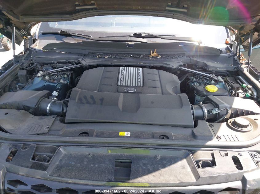 2016 Land Rover Range Rover Sport 5.0L V8 Supercharged/5.0L V8 Supercharged Dynamic VIN: SALWR2EF3GA543395 Lot: 39471662