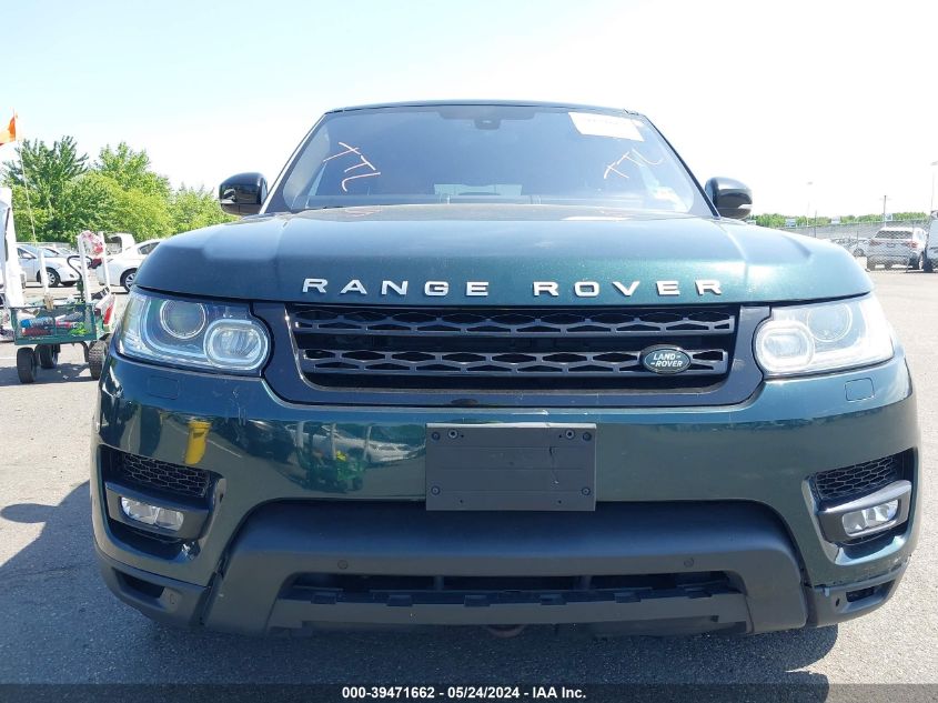 2016 Land Rover Range Rover Sport 5.0L V8 Supercharged/5.0L V8 Supercharged Dynamic VIN: SALWR2EF3GA543395 Lot: 39471662