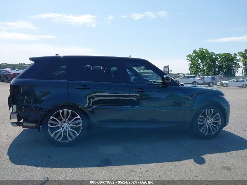 2016 Land Rover Range Rover Sport 5.0L V8 Supercharged/5.0L V8 Supercharged Dynamic VIN: SALWR2EF3GA543395 Lot: 39471662