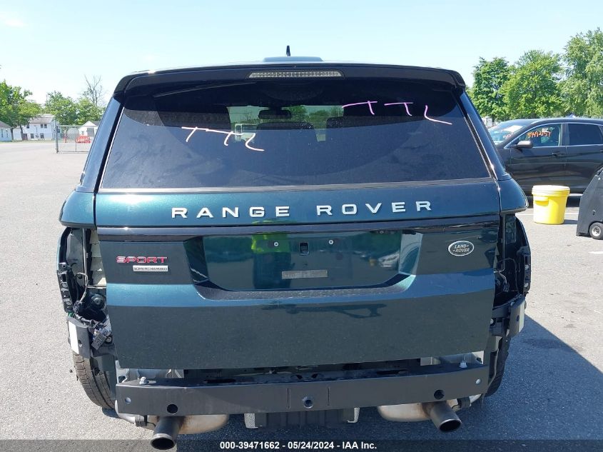 2016 Land Rover Range Rover Sport 5.0L V8 Supercharged/5.0L V8 Supercharged Dynamic VIN: SALWR2EF3GA543395 Lot: 39471662