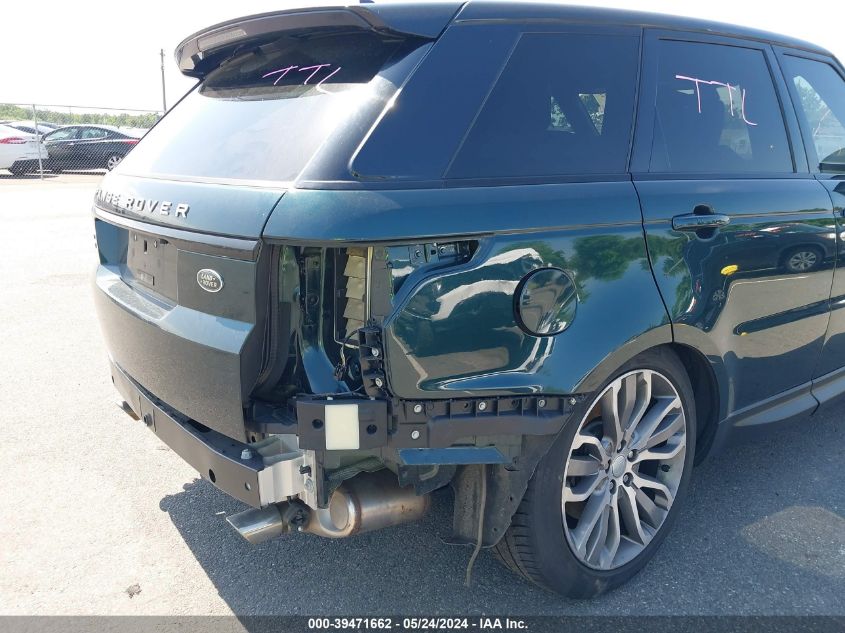 2016 Land Rover Range Rover Sport 5.0L V8 Supercharged/5.0L V8 Supercharged Dynamic VIN: SALWR2EF3GA543395 Lot: 39471662