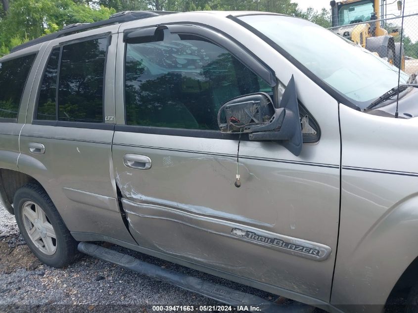 2002 Chevrolet Trailblazer Ltz VIN: 1GNDT13S422173448 Lot: 39471663