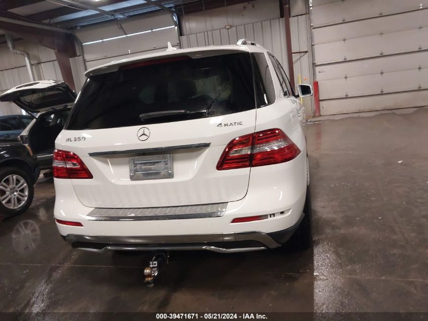 2015 Mercedes-Benz Ml 350 4Matic VIN: 4JGDA5HB4FA501120 Lot: 39471671