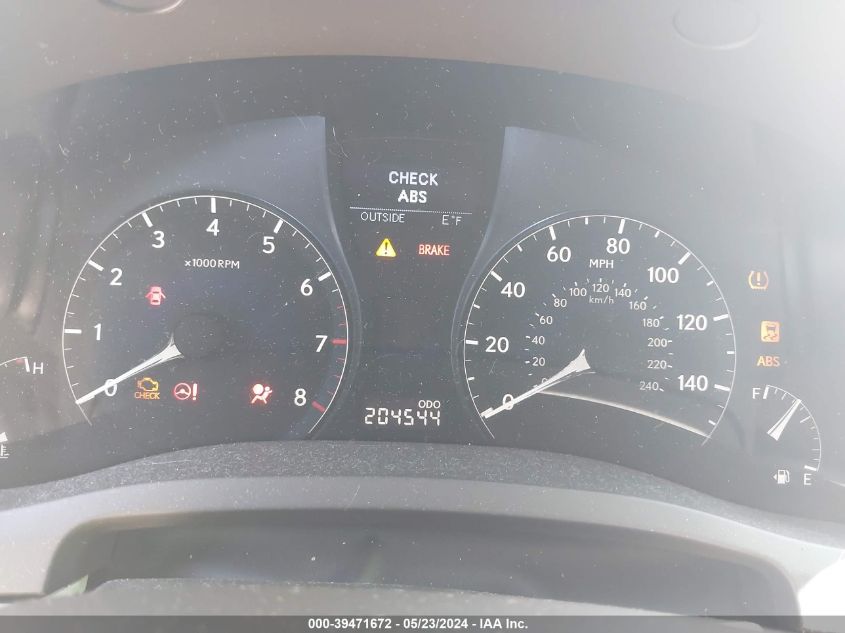 2011 Lexus Rx 350 VIN: 2T2ZK1BA7BC045633 Lot: 39471672