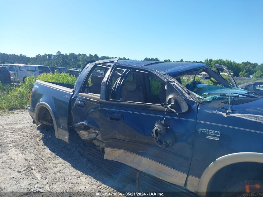 2002 Ford F-150 Lariat/Xlt VIN: 1FTRW08L42KB94463 Lot: 39471684