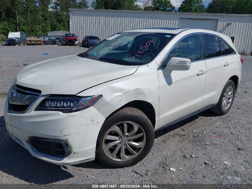 2018 Acura Rdx Technology Acurawatch Plus Packages/Technology Package VIN: 5J8TB3H59JL012304 Lot: 39471687