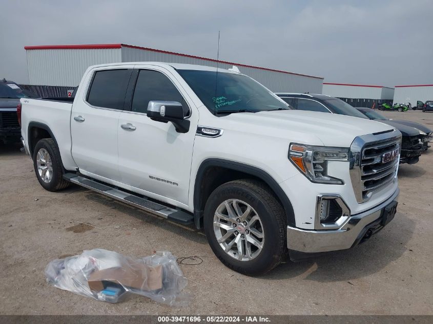 2020 GMC Sierra 1500 4Wd Short Box Slt VIN: 3GTU9DED4LG141034 Lot: 39471696