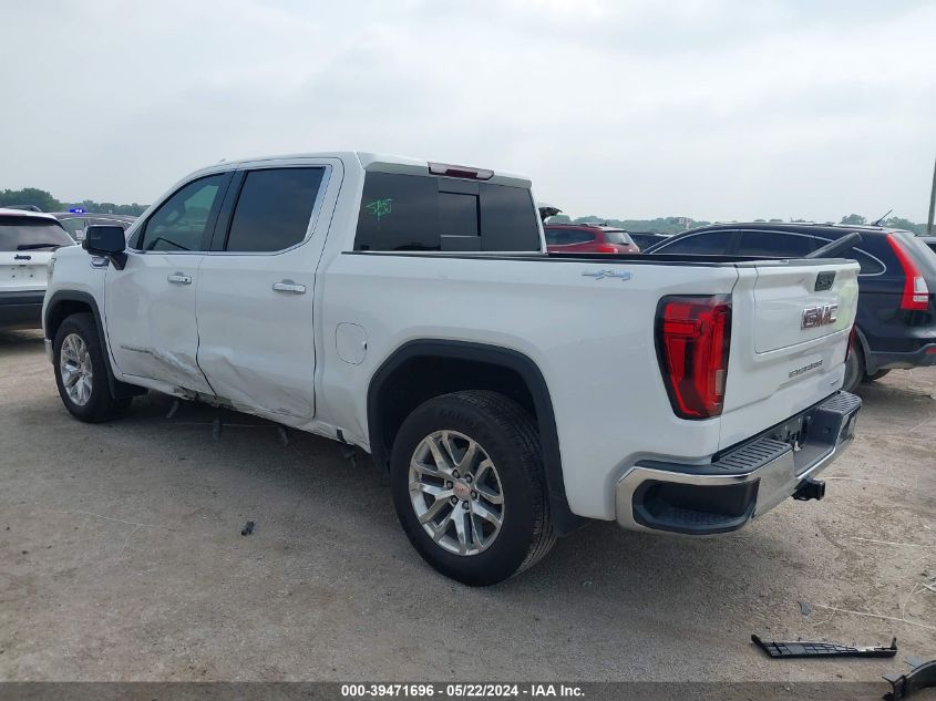 2020 GMC Sierra 1500 4Wd Short Box Slt VIN: 3GTU9DED4LG141034 Lot: 39471696