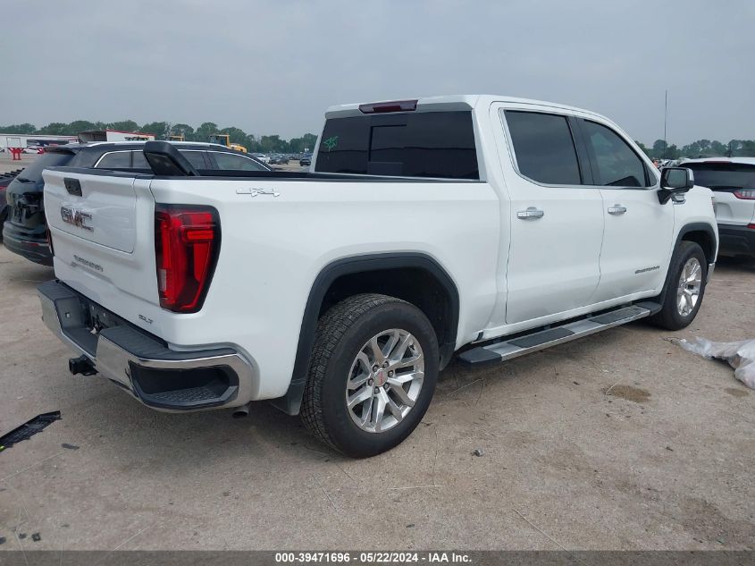 2020 GMC Sierra 1500 4Wd Short Box Slt VIN: 3GTU9DED4LG141034 Lot: 39471696