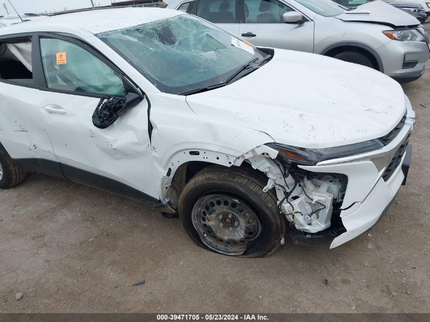 2024 Chevrolet Trax Fwd Sp VIN: KL77LFE2XRC184620 Lot: 39471705