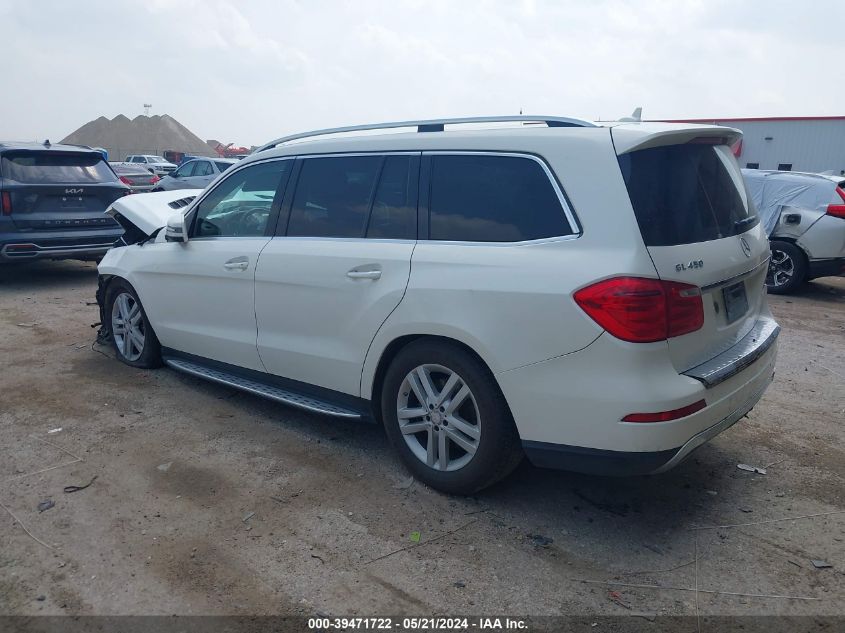 2015 Mercedes-Benz Gl 450 4Matic VIN: 4JGDF6EE9FA472137 Lot: 39471722