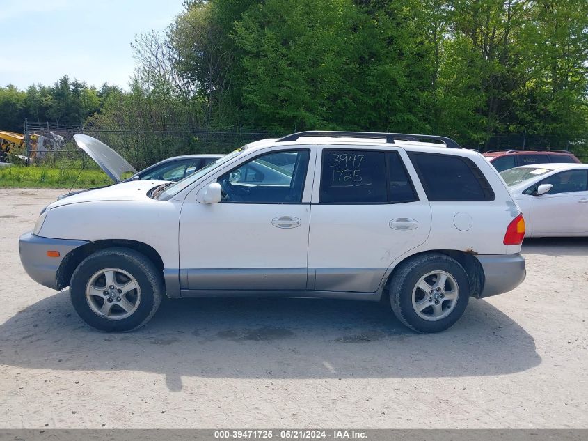 2003 Hyundai Santa Fe Gls/Lx VIN: KM8SC13D73U437071 Lot: 39471725