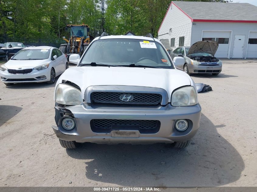 2003 Hyundai Santa Fe Gls/Lx VIN: KM8SC13D73U437071 Lot: 39471725
