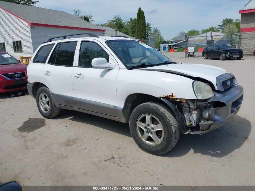 2003 Hyundai Santa Fe Gls/Lx VIN: KM8SC13D73U437071 Lot: 39471725