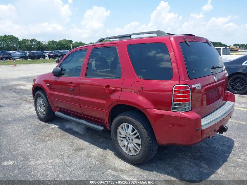 2005 Mercury Mariner Luxury/Premier VIN: 4M2CU57115DJ03483 Lot: 39471733