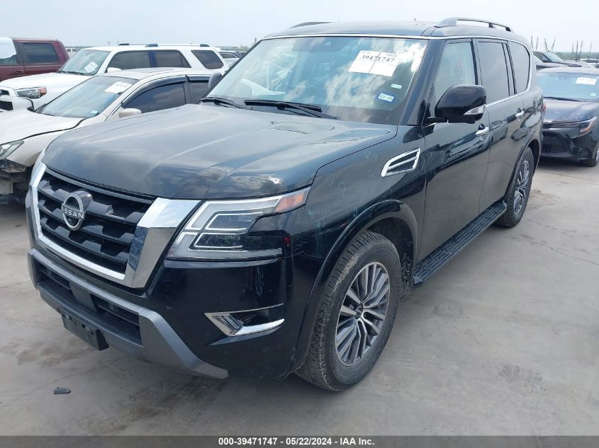 2023 Nissan Armada Sl 2Wd VIN: JN8AY2BA4P9402581 Lot: 39471747