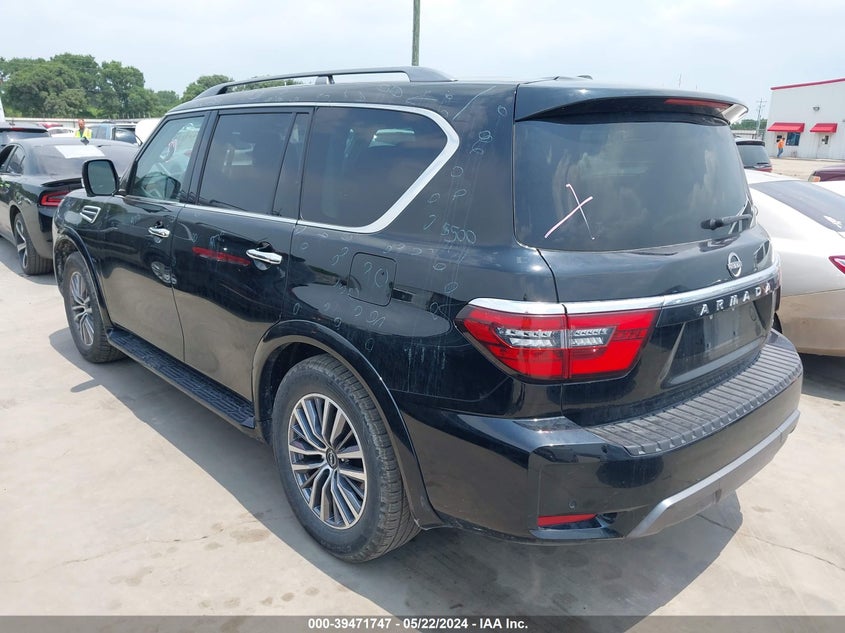 2023 Nissan Armada Sl 2Wd VIN: JN8AY2BA4P9402581 Lot: 39471747