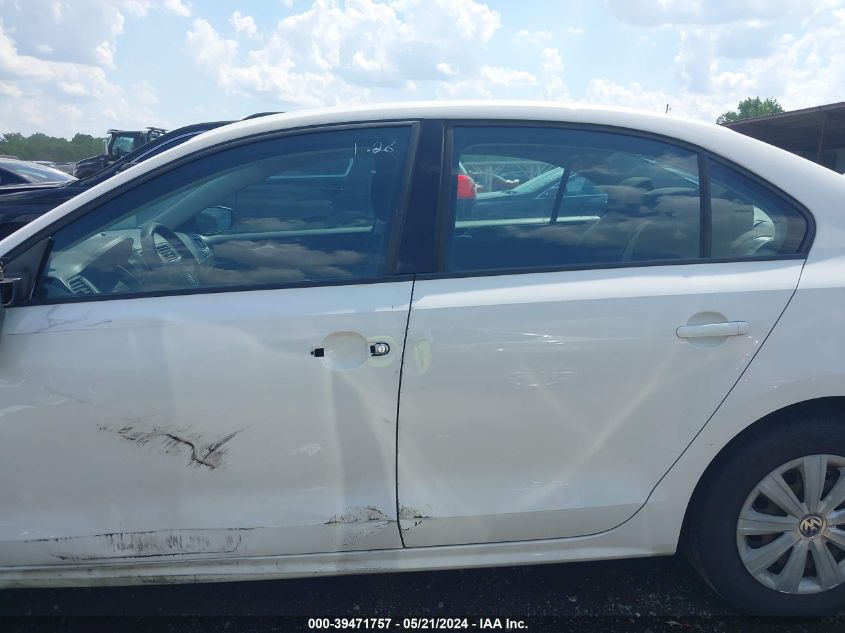 2011 Volkswagen Jetta 2.0L S VIN: 3VW2K7AJ7BM307536 Lot: 39471757