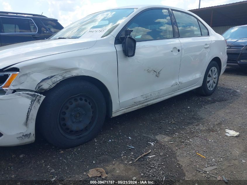 2011 Volkswagen Jetta 2.0L S VIN: 3VW2K7AJ7BM307536 Lot: 39471757