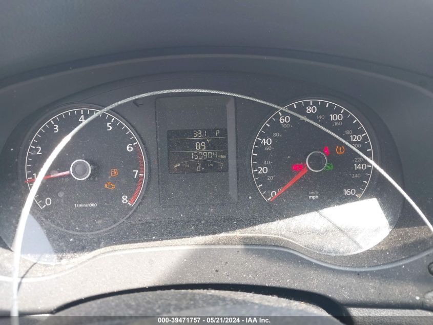 2011 Volkswagen Jetta 2.0L S VIN: 3VW2K7AJ7BM307536 Lot: 39471757