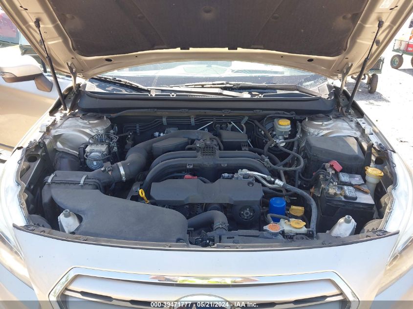 2016 Subaru Outback 2.5I Limited VIN: 4S4BSBNC7G3347878 Lot: 39471777