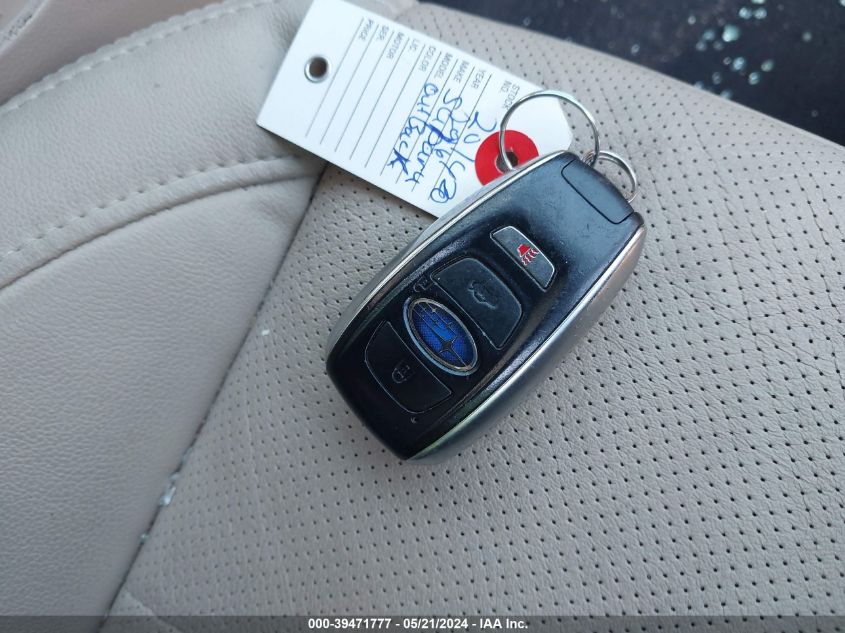 2016 Subaru Outback 2.5I Limited VIN: 4S4BSBNC7G3347878 Lot: 39471777